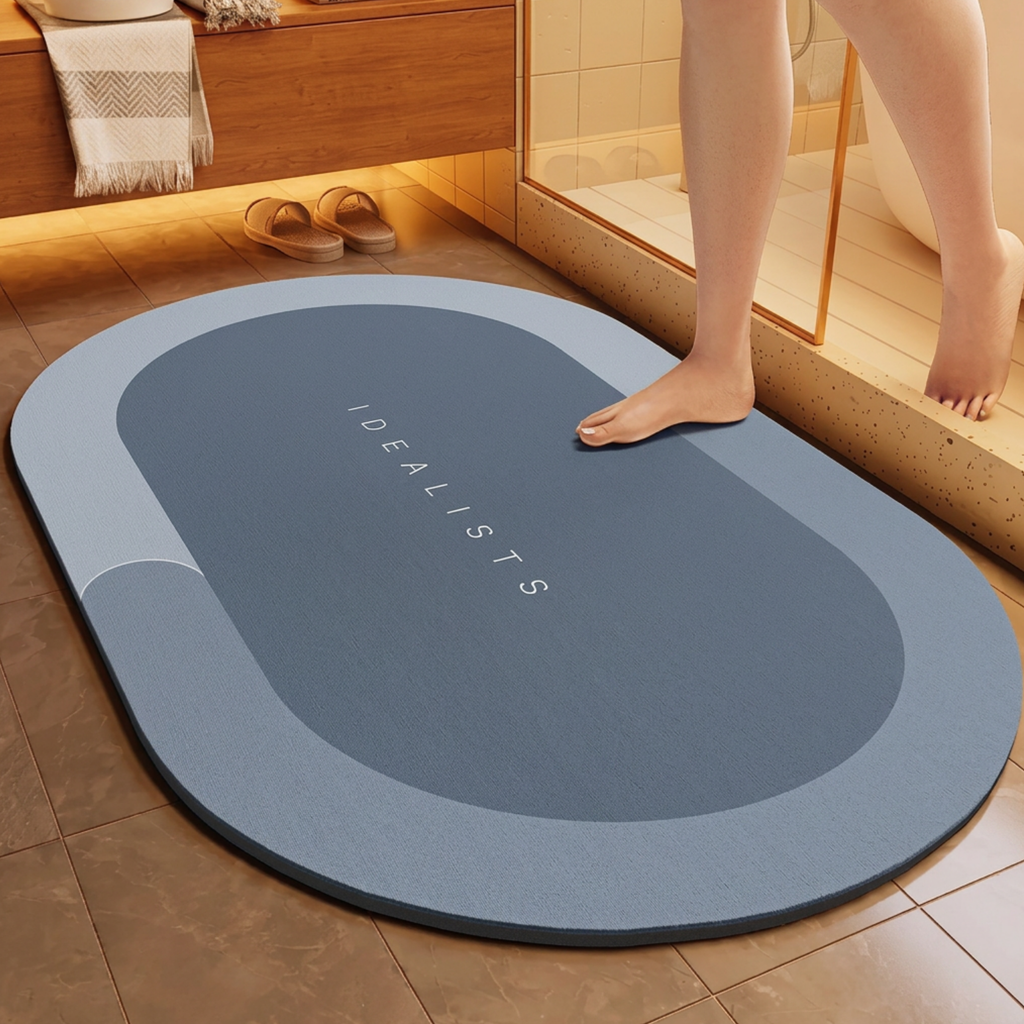 Alfombra de Baño Secado Rápido Antideslizante