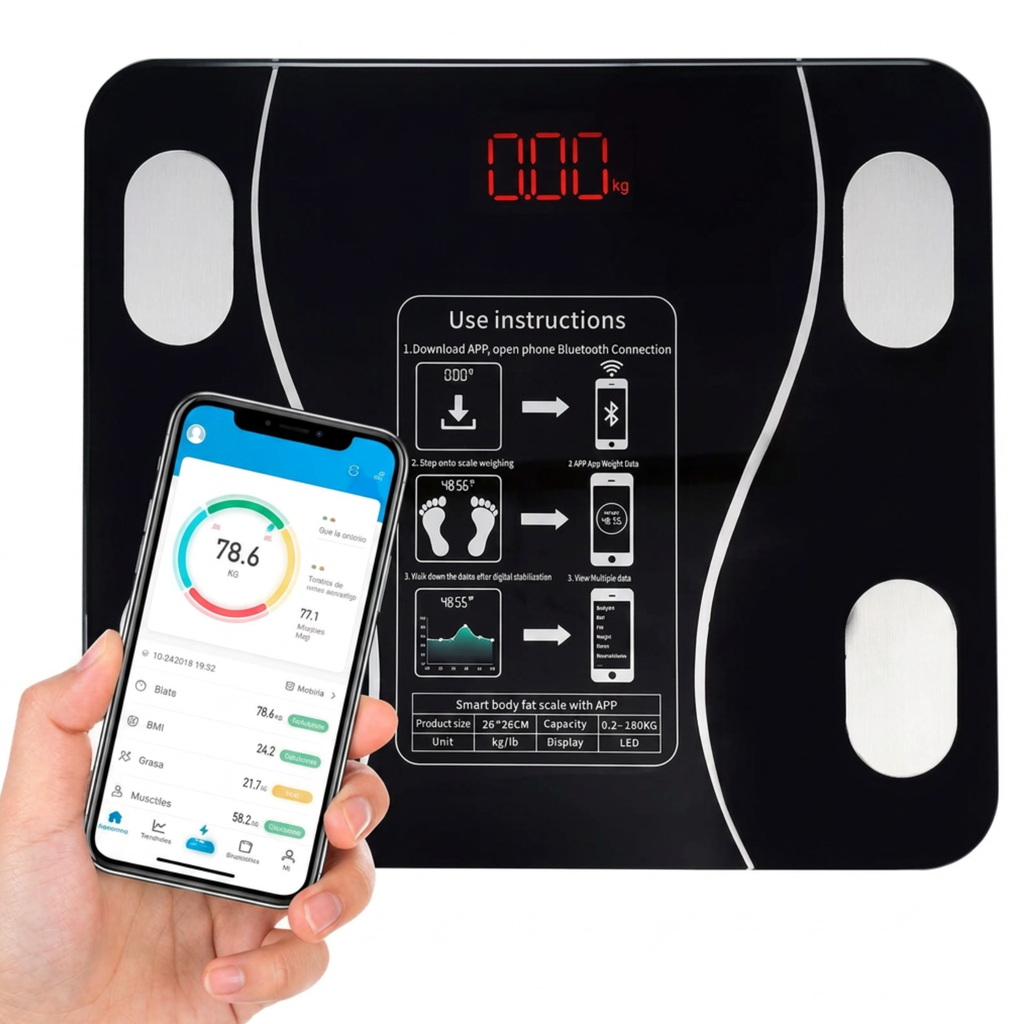 Pesa Digital con Bluetooth con Control por App