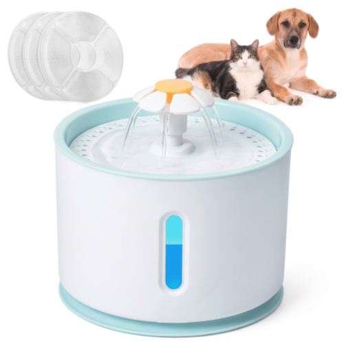 Bebedero Automático para Perros y Gatos — Fuente de Agua
