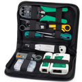 Kit Crimpeadora + Tester RJ45 UTP con 10 Piezas