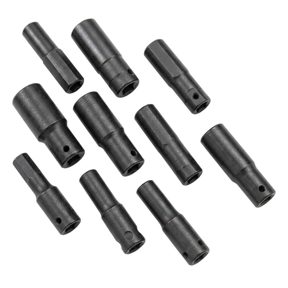 Set de Dados de Impacto Mecánicos de 10 Piezas