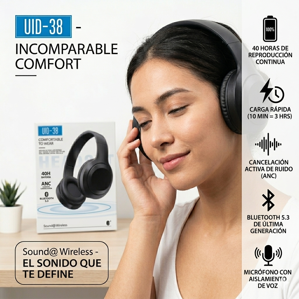 Auriculares Deportivos Inalámbricos UID-38