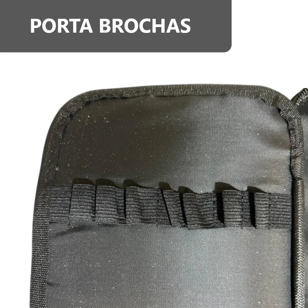 Estuche de Maquillaje con Espejo y Luz LED