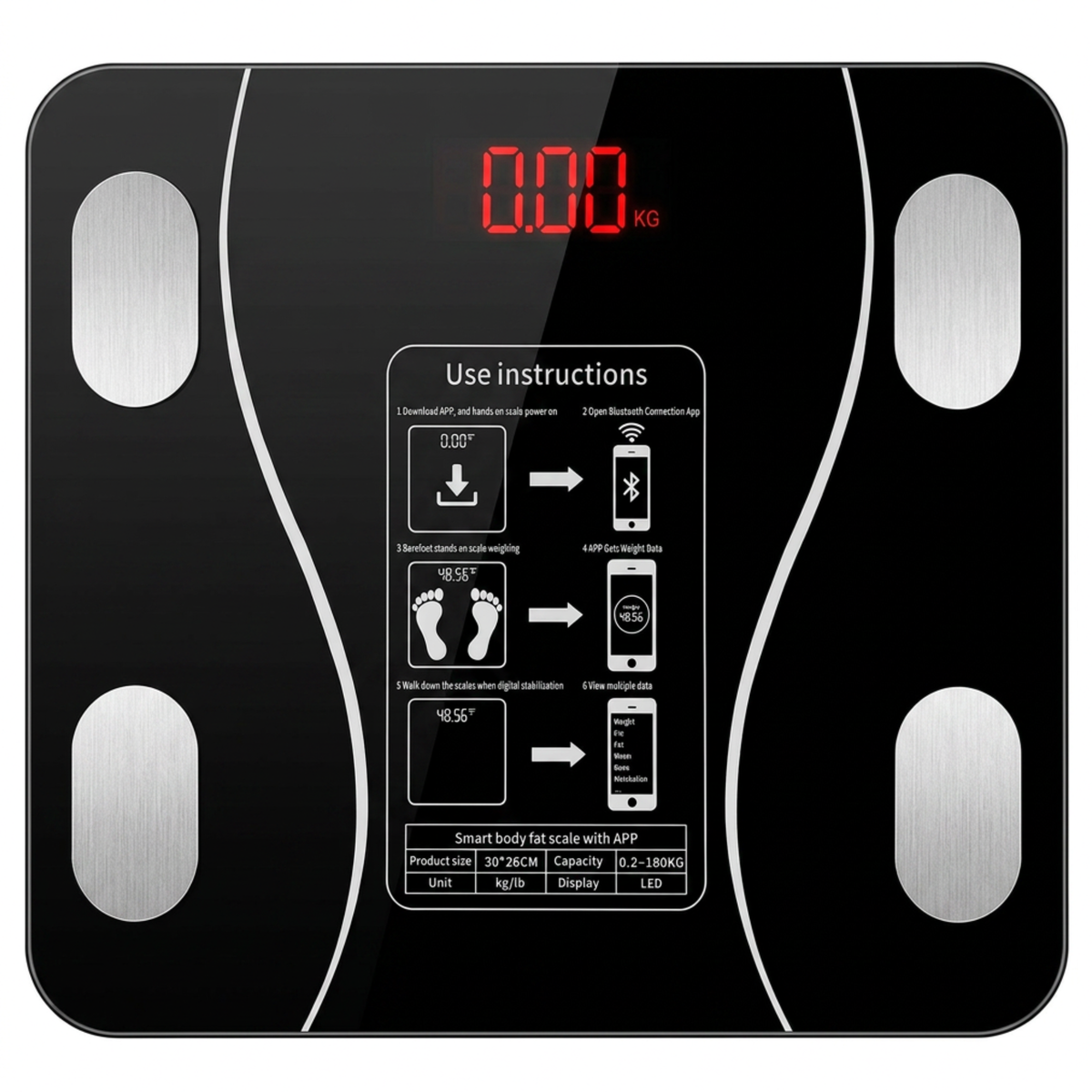 Pesa Digital con Bluetooth con Control por App