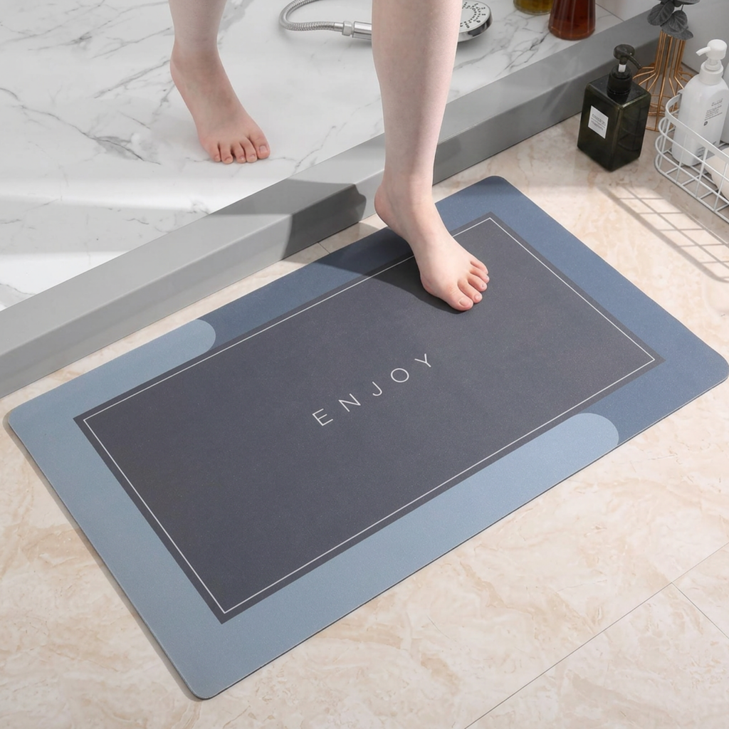 Alfombra de Baño Secado Rápido Antideslizante