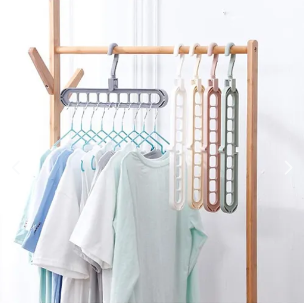 Colgador de Ropa Plegable 9 en 1