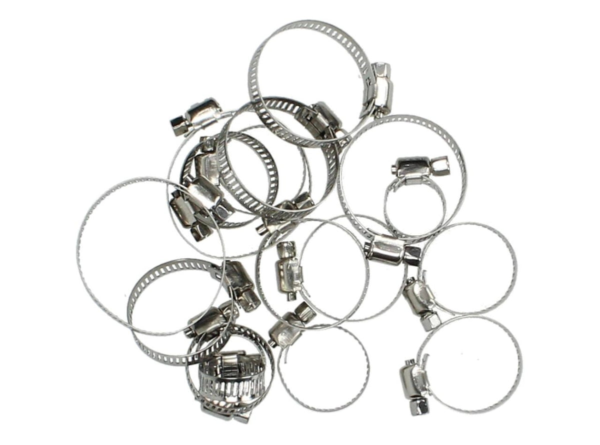 Kit 100 Abrazaderas para Manguera Marca Pervoi
