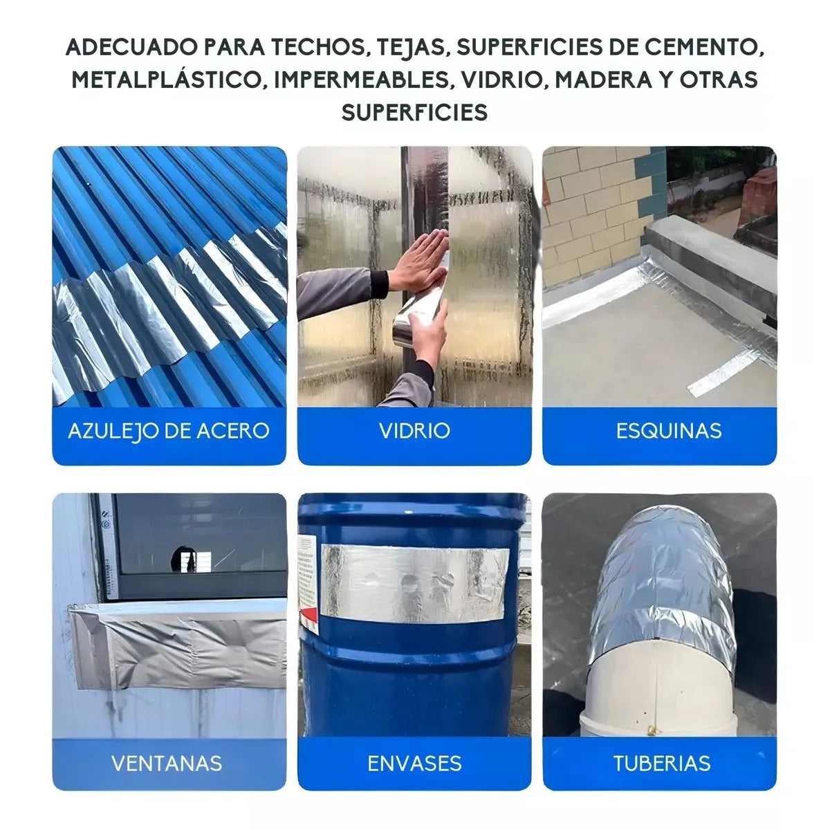 Cinta Impermeable para Techo de 2.5m