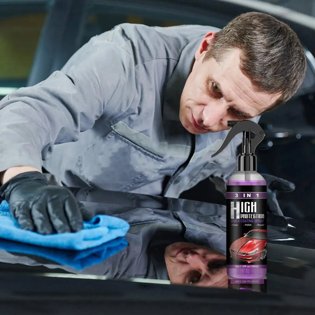 Protector Auto 3 en 1 con Cera Spray Cerámica 150ml