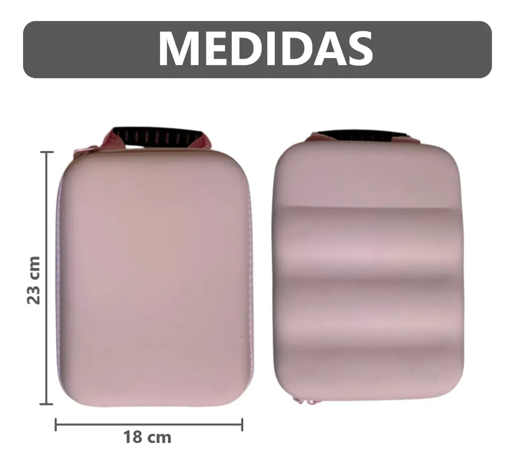 Estuche de Maquillaje con Espejo y Luz LED