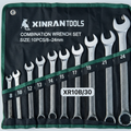 Juego de 10 Llaves Combinadas Métricas Marca Xinran Tools
